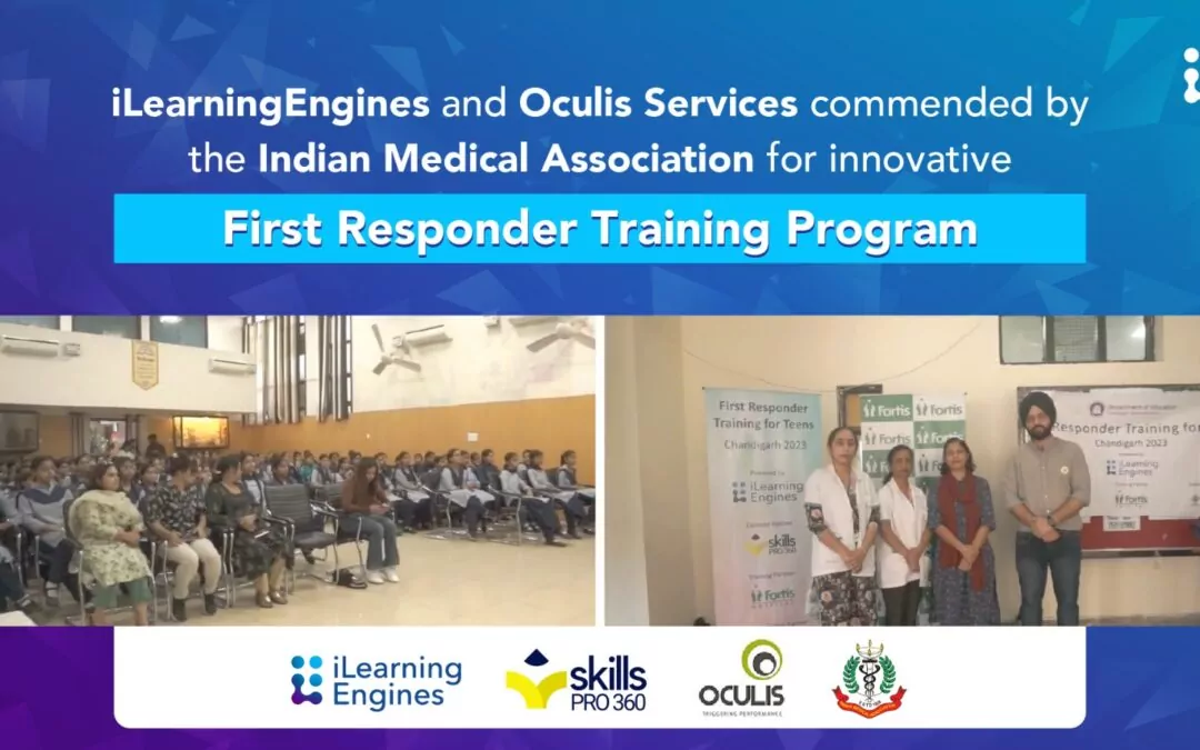 Silent Heroes Acknowledged: The Indian Medical Association Commends iLearningEngines and Oculis Services Program