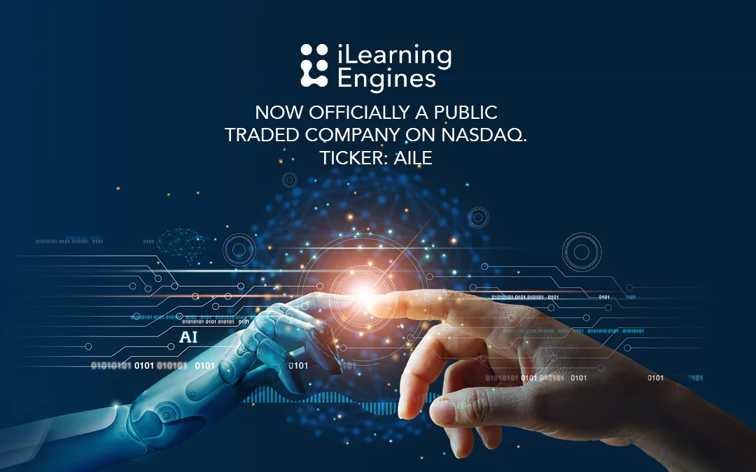 iLearningEngines officially listed as a public traded company on NASDAQ as ‘AILE’